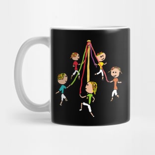 Maypole Dancing Mug